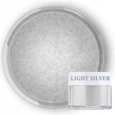 Fractal Jedlá prachová perleťová farba Light Silver 3 g