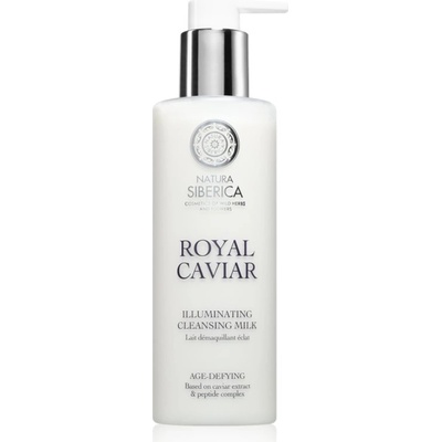 Natura Siberica Royal Caviar озаряващо почистващо мляко с хайвер 200ml