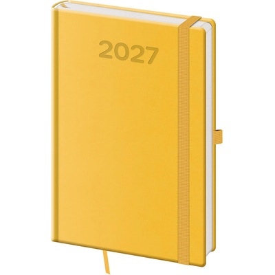 Helma Print Pop A5 Týdenní 2027 žlutý