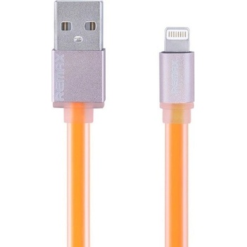 Remax RE-005i USB 2.0 typ A samec na Lightning, 1m, oranžový