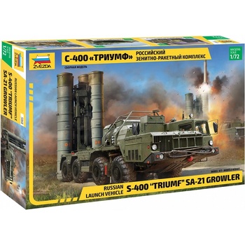 Zvezda S-400 Triumf Missile System 1:72