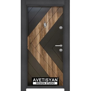 ADS doors Блиндирана врата p-4 Антрацит седир (цена без монтаж)