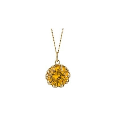 Fiorelli Stříbrný přívěsek silver Solar Plexus Chakra P5261