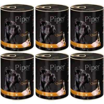 Dolina Noteci Piper Animals s křepelkou 6 x 800 g