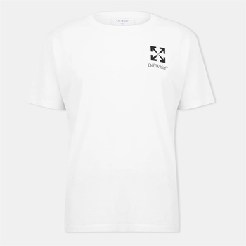 OFF WHITE Тениска OFF WHITE Men's Small Arrow T-Shirt - White