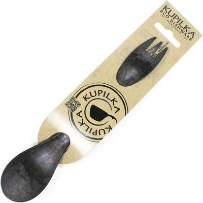 Kupilka Spork 205 lyžička a vidlička v jednom čierna