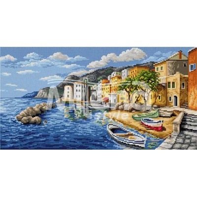 Milena Style Морско утро - гоблен със схема конци Ariadna 1: 4