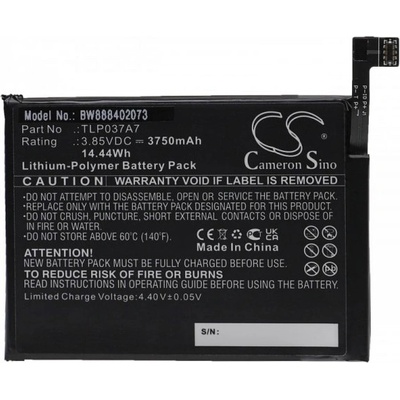 VHBW Батерия за Alcatel TCL Plex, 3750 mAh (888402073)
