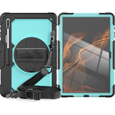 Vsetkonamobil 55255 SOLID 360 Odolný kryt pre Samsung Galaxy Tab S8 Ultra svetlomodrý