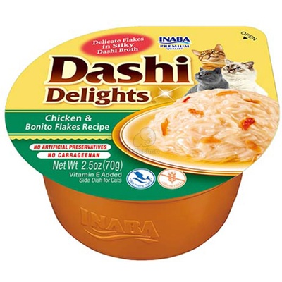 Inaba Foods Dashi chicken & bonito flakes in sauce 70 g