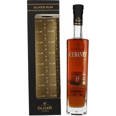 Cubaney ESTUPENDO Solera Rum 15y 38% 0,7 l (tuba)