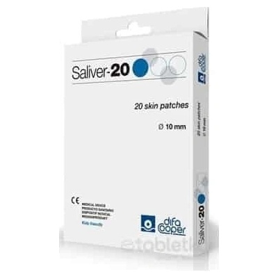Saliver - 20 náplasť na odstránenie bradavíc 20 ks