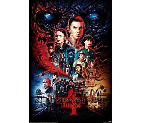 Donga Plagát - Stranger Things (Vecna)