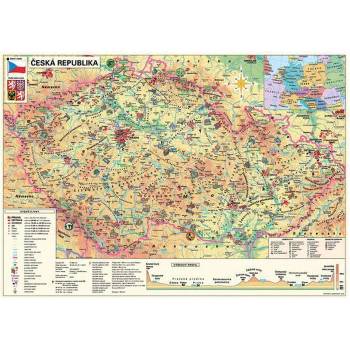 Image 1 of Dino - Puzzle MAP OF THE CZECH REPUBLIC 500 - 500 piese