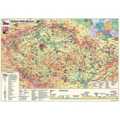 Dino - Puzzle MAP OF THE CZECH REPUBLIC 500 - 500 piese