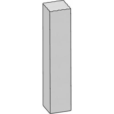 CS-BETON s.r.o. CSB PALISÁDA CITY 16 x 16 x 100 cm, Šedá paleta 25 ks