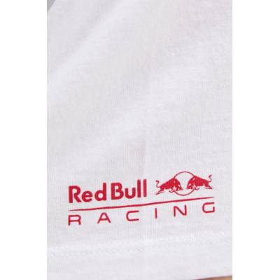 Red Bull Racing x Pepe Jeans Памучна тениска Red Bull Racing x Pepe Jeans CLUB TEE 2 в бяло RL500012 (RL500012)