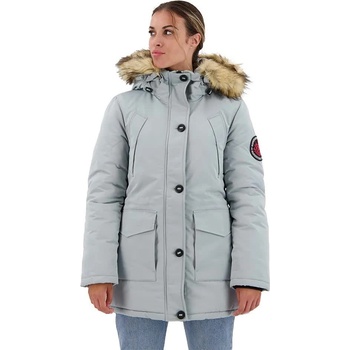 SUPERDRY Анорак Superdry Everest Faux Fur parka - Grey (Skylark Grey)