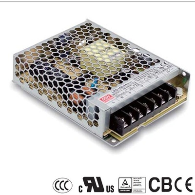 MI6, 100W napájecí zdroj Meanwell, LRS-100-12, 12V, 8,5A, IP20