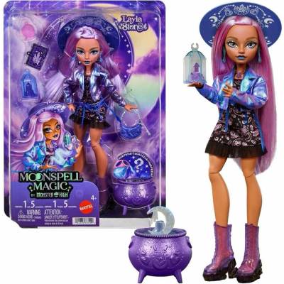 Mattel Monster High Čarodějka Moonspell Magic Layla Stone JMB90 mJMB90