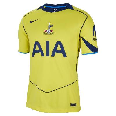 Футболна фланелка Nike Tottenham Hotspur Third Shirt 2025 2026 Adults - Yellow/Blue