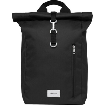 Sandqvist Дневна раница Sandqvist Ground Rolltop Backpack 19 Daypack - Black with Black Webbing - размер One Size (502-9419-0211)