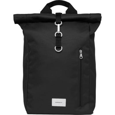 Sandqvist Дневна раница Sandqvist Ground Rolltop Backpack 19 Daypack - Black with Black Webbing - размер One Size (502-9419-0211)