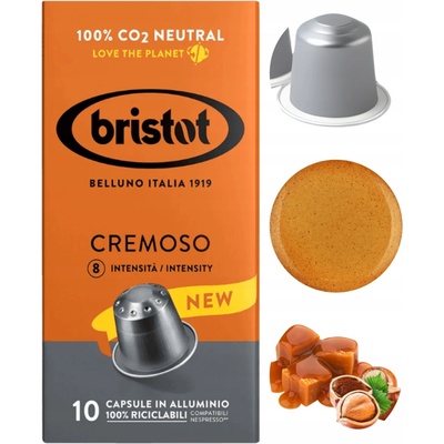 Bristot Nespresso Cremoso 55 G Kapsule 10 ks