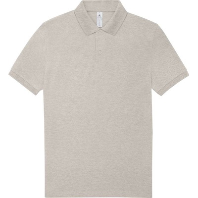 B&C My Polo 210 Piqué polo tričko sivé heather fog