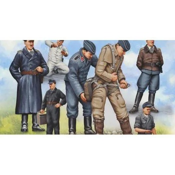 Revell Pilots and Ground Crew Luftwaffe WWII 1:48 (02621)