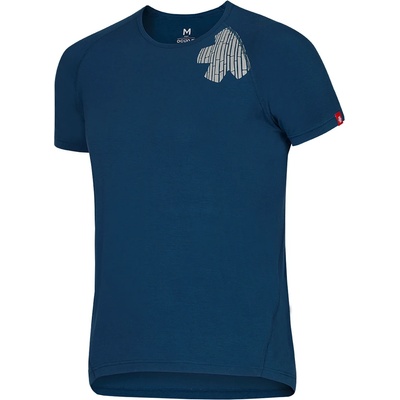 Ocun Мъжка тениска Ocun Bamboo T Blossom T-shirt - Blue Opal - размер XL (016-6954-0414)
