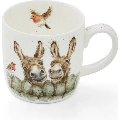 Wrendale porcelánový hrnek Hee Haw Donkey s oslíkem 310 ml