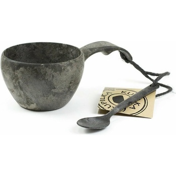 Image 1 of KUPILKA 21 Класическа чаша с лъжица, черна (T00008119)