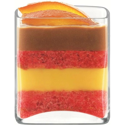 Bormioli Luigi skleničky na dezerty Michelangelo Cube 6 x 130 ml