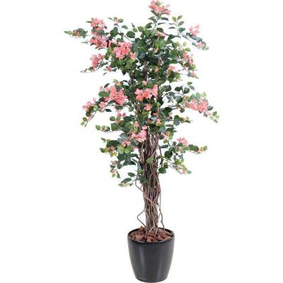 Luxusní umělý kvetoucí strom Bougainvillea LIANA růžová, 150cm