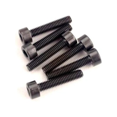 Traxxas винт с вътрешен шестостен M3x15mm цилиндрична глава (6)