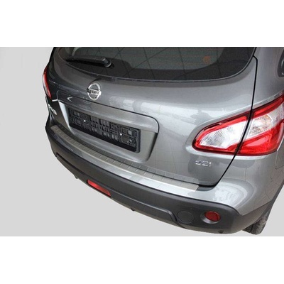 JJ & AUTOMOTIVE Ochranná nerezová lišta zadného náraznika pre Nissan Qashqai + 2