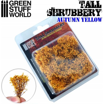 Dekorace Green Stuff World Tall Shrubbery: Autumn Yellow