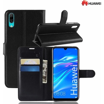 Púzdro Luxria Wallet Book Huawei - Otváracie s priehradkami čierne Huawei: P40 Pro