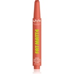 NYX Cosmetics Fat Matte балсам за устни с матиращ ефект Cashmere Cutie 2 гр