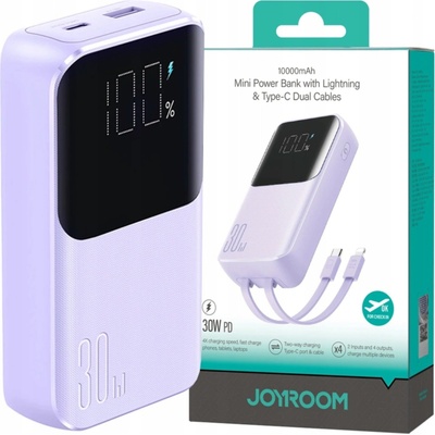 Joyroom JR-PBC06 10000mAh fialová