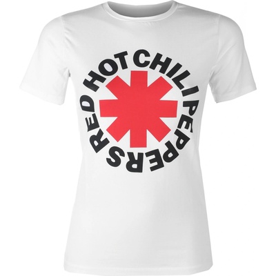 ROCK OFF дамска тениска Red Hot Chili Peppers - Classic Asterisk - ROCK OFF - RHCPTS01LW