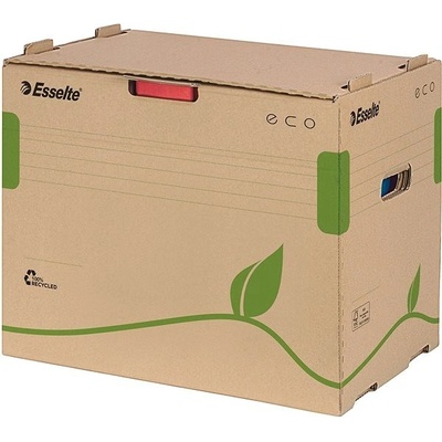 Esselte ECO 42,7 × 34,3 × 30,5 cm, hnedo-zelená