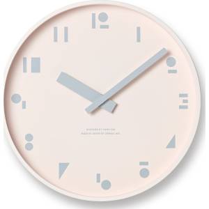 Lemnos Стенен часовник m, s, s. светлорозов (syo21-04 pk)