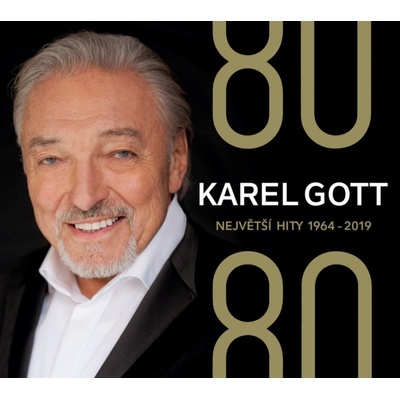 Karel Gott - 80/80 Největší hity 1964-2019 4CD – Zboží Mobilmania