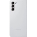 Image 1 of Samsung Galaxy S21 5G Smart LED View case light grey (EF-NG991PJ)