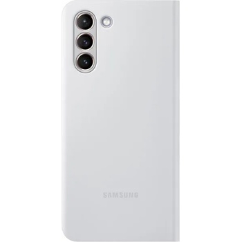 Image 1 of Samsung Galaxy S21 5G Smart LED View case light grey (EF-NG991PJ)