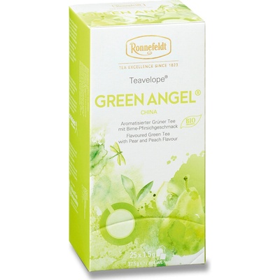 Ronnefeldt Green Angel BIO Zelený čaj 25 x 1,5 g