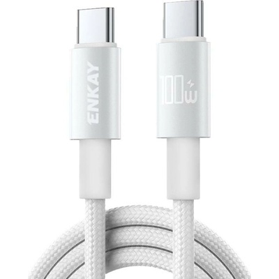 Enkay 129878 PD100 Rýchlonabíjací USB-C 100W 2m bílý