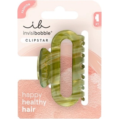 Invisibobble Clipstar M Evergreen - Skřipec do vlasů 1 ks – Zboží Dáma